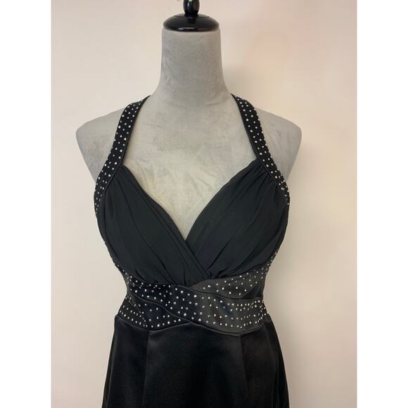 Betsy & Adams Dress Mini Edgy Whimsigoth Holiday Rock & Roll Disco Womens SZ 6 - Picture 2 of 10